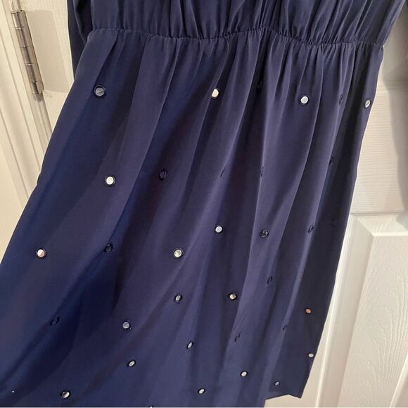 Lilly Pulitzer Silk Mirrored Long Sleeve Dress - Picture 7 of 11